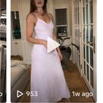 Favorite Daughter The Josette Dress Wisteria Musk Purple Size 10 Photo 3