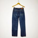 ZARA  Women’s High Rise Straight Leg Jeans Size 4 Button Fly Blue Wash Photo 1