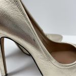 IRO Stiletto Heels Size 36 Paris Designer gold metallic buttery leather Photo 51