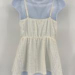 Derek Heart Y2K  Babydoll Womens Top Small Festival Boho Crochet Dainty Cottage Photo 5