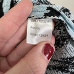 Ming Wang Y2K Tank Top Women Medium Zebra Bodycon Edgy Animal Retro Bold Casual Photo 4