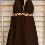 White Stag ‎ Brown Braided One Piece Swimsuit Size Large Photo 0