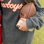 Oklahoma state sweatshirt Gray Photo 1