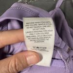 Time and Tru Swim Top Womens Large Purple High Neck Mix Match Boning Support NWT Photo 7