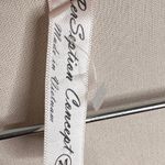 PerSeption Concept Burgundy Maroon Dress Medium Lace Overlay V Neck Short Sleeve Photo 3