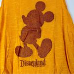 Disney Women’s Disneyland Resort Sleeveless Glitter Mickey Mouse Gold Small EUC Photo 1