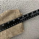 Simply Noelle Women S/M Tan Sequined Casual 3/4 Sleeve Top NWT Photo 7