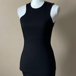 ZARA  | Black Sleeveless Cutout Mini Dress Sz XS Photo 4