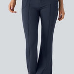 Halara  SculptKnit High Waisted Side Flap Pocket Flare Casual Cargo Pants Photo 0