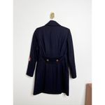 Coach 1941 Wool Naval Military Peacoat Coat Patches Navy Blue Gold Buttons US 0 Photo 4