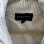 Cotton Candy Cream Ribbed Sweater White Size undefined Photo 3