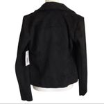 JustFab  Blush Suedette Moto Style Jacket Size S NWT Photo 1