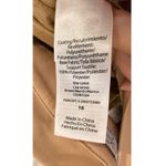 Sofia Jeans by‎ Sofia Vergara Womens Brown Faux Leather Pleated Shorts Size 16 Photo 3