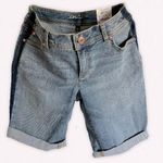 INC Novelty Denim Curvy Fit Cordelia Wash Cuffed Shorts 4 Photo 0