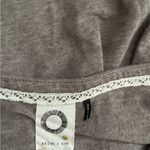 Anthropologie Akemi + Kin Fauna Jungle Cats Linen Blend Henley Top Photo 3