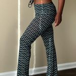 White Fox Boutique No Vacancy Mesh Dress Size Large in Aqua Argyle Photo 1