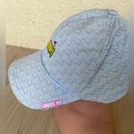 Masters Light Blue Golf Cap with Yellow Logo Photo 1