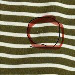 C’EST LA VIE Striped Green and White Maxi Dress L Size L Photo 7