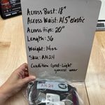 Amour Vert  Maribel Jersey A-Line Dress Black Size Small Photo 9