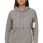 Xersion  Women’s Funnel Neck Long Sleeve Pullover Sweatshirt Gray Size Medium NWT Photo 0