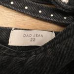 Kendall + Kylie NWT  Eco Black Strappy Stud Dad Jeans Photo 5