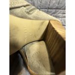 Nine West Zytao Open Toe, Side Zip, Block Chunky Heel Booties, Bow Detail, 7 Photo 7