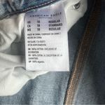 American Eagle Womens 10R Light Wash Distressed Button Fly 90s Boyfriend Jeans Photo 8