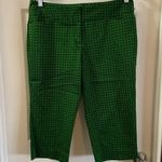 Worthington Green/Black Print Modern Fit Pants 10 Photo 0