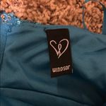Windsor  Blue/Teal Sparkly Homecoming Dress Photo 1