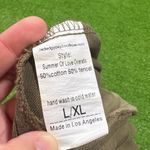 Jaded Gypsy Women's Size L/XL Green Short Overalls Boho Oversized Distressed Photo 4