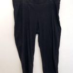 Torrid 3 Plus Size Capri Leggings Black Pull On Elastic Waist Cotton Capris 3X Photo 1