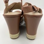 H by Halston  Stella suede leather wedge sandals women’s Size 8 1/2M Photo 10