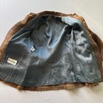 American Vintage Vintage Rigid Suede Leather Jacket Photo 4