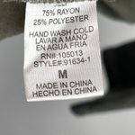 Altar'd State  Embroidered Floral V-Neck Mineral Wash Long Sleeve Tunic Dress Photo 6