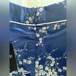 Forever 21  Blue Oriental Mini Skirt (514) Photo 5