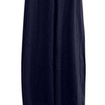 NEW Oversized Cotton Sleeveless Cotton Jumpsuit Adjustable Straps M Navy Blue Size M Photo 7