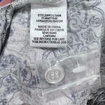 White Crow White navy and blush print shift dress with pockets size large NWOT Photo 4