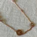 Kate Spade : Rose Gold Disc Necklace- 16” Photo 3
