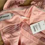 Self Portrait Self-Portrait Pink Lace Floral Flounce Mini Dress - Size US 2- NWT Photo 7