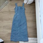 Abercrombie & Fitch  Denim Column Midi Dress Photo 1
