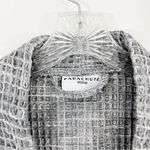 Parachute Unisex Turkish Cotton Waffle Knit Robe in Grey Size Medium Gray Photo 3