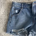 Rolla's Dusters High Rise Slim Cut Off Jean Shorts Size 28 Medium Wash Blue Photo 3