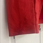 KENZO 100% Lamb leather jacket Orange Size 40 Photo 6