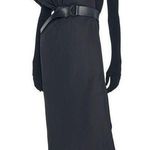 Norma Kamali ✨ WIDE BELT SZ XS/34 BLACK✨ Photo 0