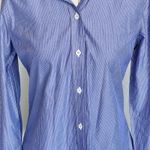 Liz Claiborne Button Shirt Blouse Sz Medium Minimalist Minimal Preppy Coastal Photo 5