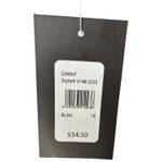 GINNY Black Satin Bralette and Shorts Set Lingerie Pajamas PJs Loungewear 1X $55 Photo 1