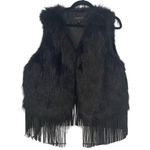 Marc New York  Faux Fur Fringe Vest Size XL NWT Photo 0