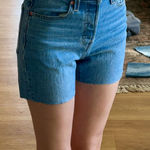 Levi's Levi’s Wedgie Straight Denim Shorts Photo 0