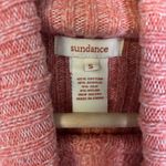 Sundance  Women's Pink Cable Knit Turtleneck Sweater Silk Blend Size Small Cozy‎ Photo 1