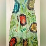 Lapis Floral Multicolor Dress Green Size undefined Photo 0
